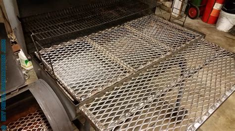 how to build a grate box out of expanded metal|CharBroil DIY Smoker Rack Upgrade .